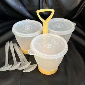Vintage Tupperware Condiment set